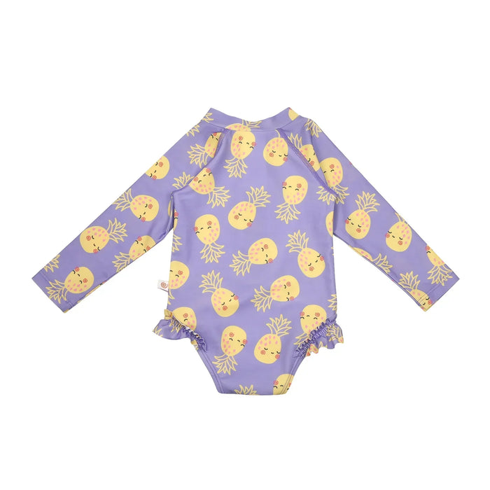 Zoocchini® - Zoocchini Rashguard Baby & Toddler 1 Piece Printed Swimsuit – Sizes 6M to 4Y