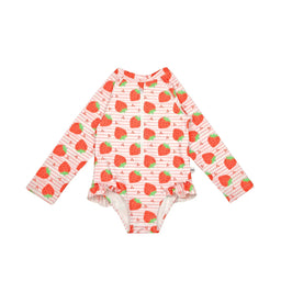 Zoocchini® - Zoocchini Rashguard Baby & Toddler 1 Piece Printed Swimsuit – Sizes 6M to 4Y