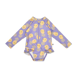 Zoocchini® - Zoocchini Rashguard Baby & Toddler 1 Piece Printed Swimsuit – Sizes 6M to 4Y