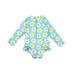 Zoocchini® - Zoocchini Rashguard Baby & Toddler 1 Piece Printed Swimsuit – Sizes 6M to 4Y