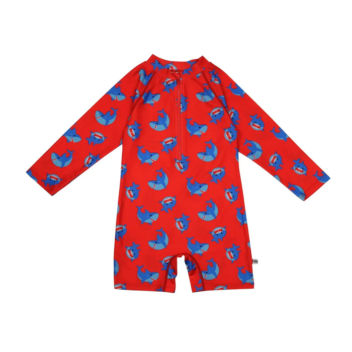 Zoocchini® - Zoocchini Rashguard Baby & Toddler 1 Piece Printed Swimsuit – Sizes 6M to 4Y