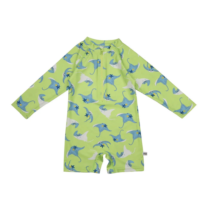 Zoocchini® - Zoocchini Rashguard Baby & Toddler 1 Piece Printed Swimsuit – Sizes 6M to 4Y