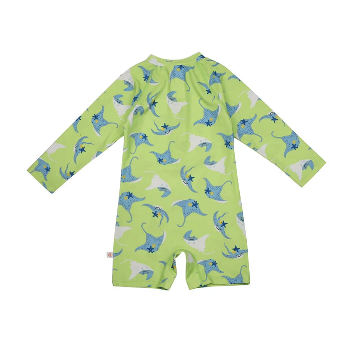 Zoocchini® - Zoocchini Rashguard Baby & Toddler 1 Piece Printed Swimsuit – Sizes 6M to 4Y