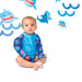 Zoocchini® - Zoocchini Rashguard Top + Swim Diaper 2pc Set UPF50+ | 3-24m