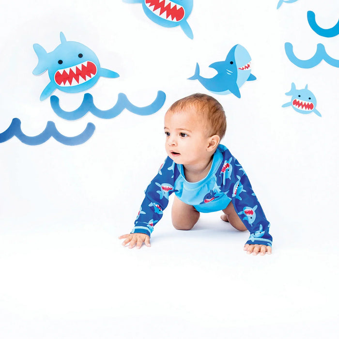 Zoocchini® - Zoocchini Rashguard Top + Swim Diaper 2pc Set UPF50+ | 3-24m