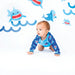 Zoocchini® - Zoocchini Rashguard Top + Swim Diaper 2pc Set UPF50+ | 3-24m