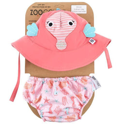 Zoocchini® - Zoocchini Swim Diaper & Sun Hat Set UPF50+