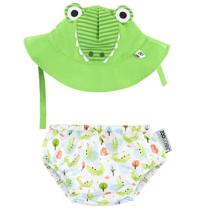 Zoocchini® - Zoocchini Swim Diaper & Sun Hat Set UPF50+