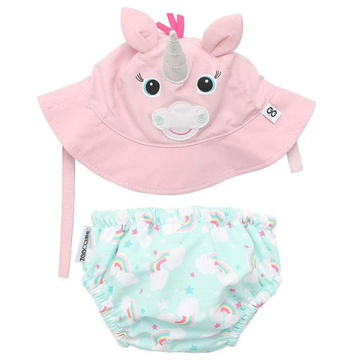 Zoocchini® - Zoocchini Swim Diaper & Sun Hat Set UPF50+