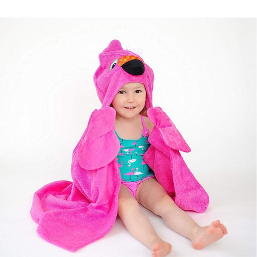 Zoocchini® - Zoocchini Toddlers & Kids Plush Terry Hodded Bath Towels