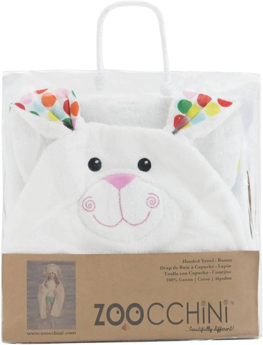 Serviettes de bain pour tout-petits et enfants en peluche éponge à capuche Zoocchini