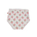Zoocchini training underwear with pink strawberry print displayed on a white background.
