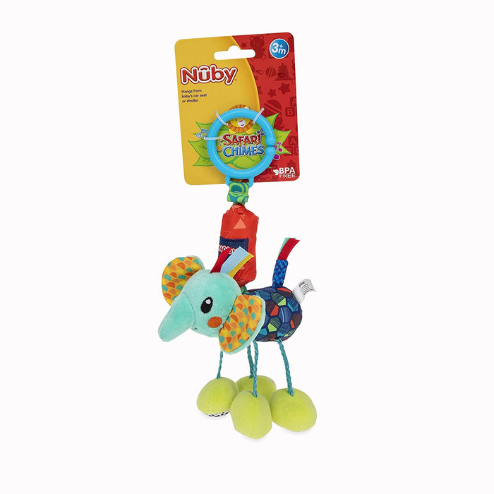 Nuby Safari Chimes Hangable Baby Toy