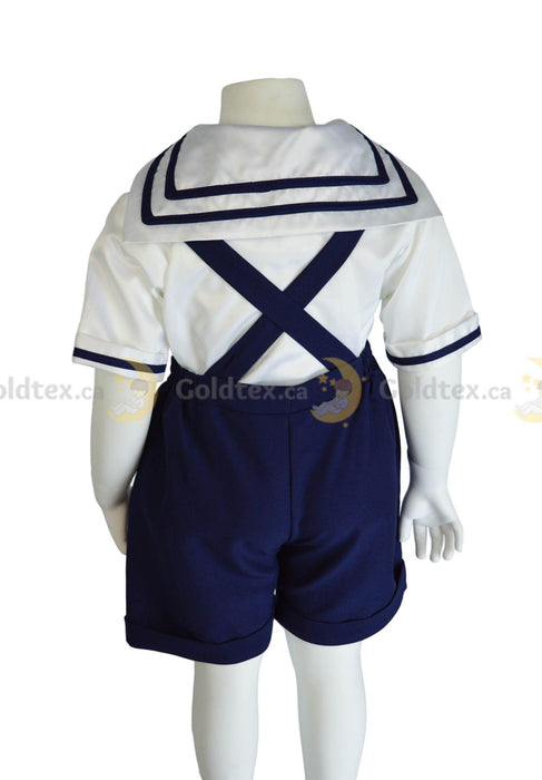 Formal Kids Wear - Formal Kids Wear 4-piece Marine Suit Set - Style 8012