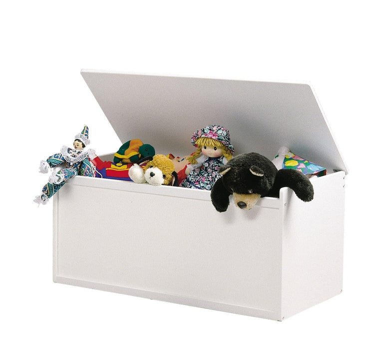 Solid durable wood White Toy Chest - original picture -Goldtex