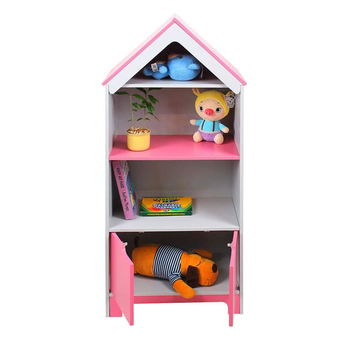 Danawares Pink/White Dollhouse Book Shelf
