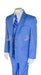 Formal Kids Wear - Formal Kids Wear 5-piece suit set - Sky Blue - Style 8169