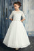 Teter Warm - Teter Warm Communion Dress - Off White - Style FR02