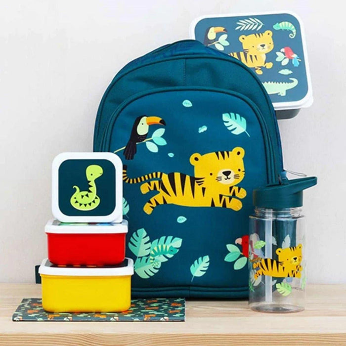 A Little Lovely Company® - A Little Lovely Company Lunch & Snack Box Set - Tiger
