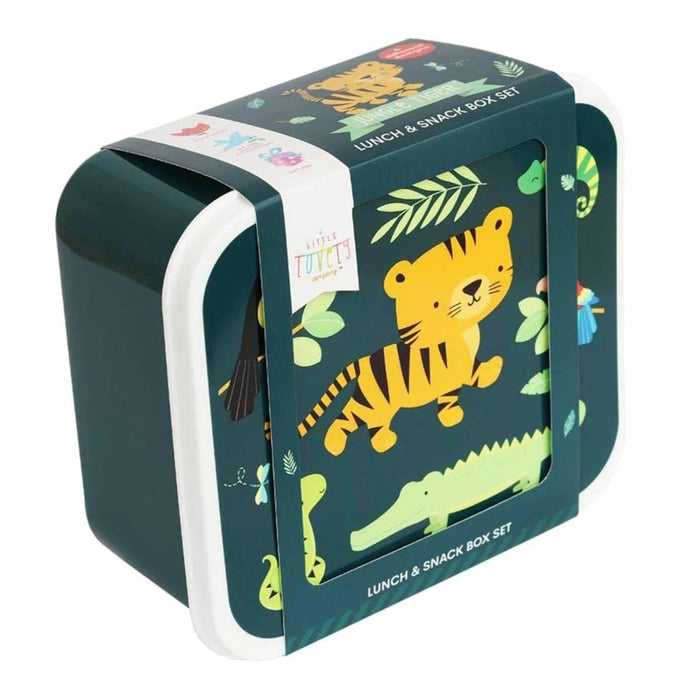 A Little Lovely Company® - A Little Lovely Company Lunch & Snack Box Set - Tiger
