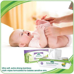 Aleva® - Aleva Bamboo Baby Wipes - 30ct