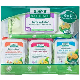Aleva® - Aleva Bamboo Baby Wipes - Gift Set