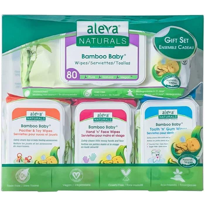 Aleva® - Aleva Bamboo Baby Wipes - Gift Set