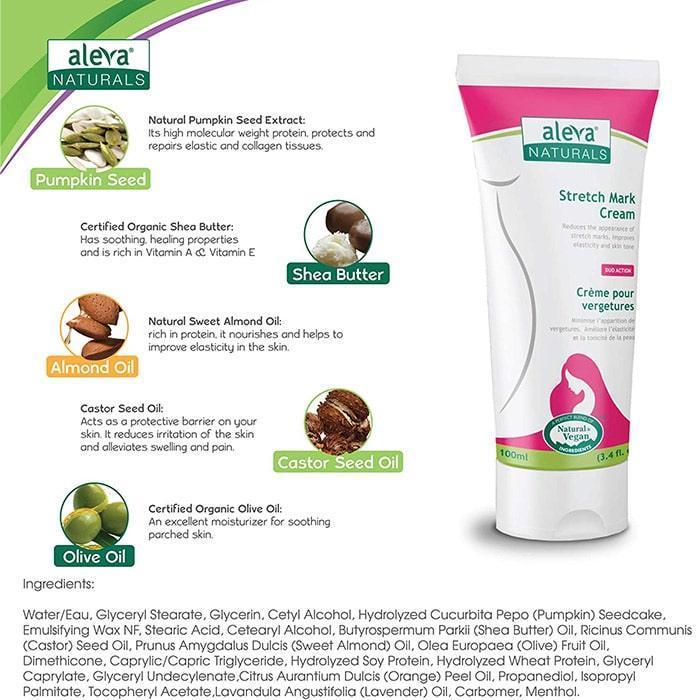 Aleva® - Aleva Stretch Mark Cream - Maternity Care (100ml / 3.4oz)