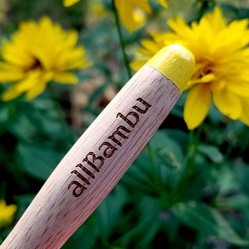 AllBambu® - AllBambu Kids Bamboo Toothbrush - Yellow