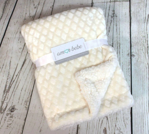Amor Bebe® - Amor Bebe Soft Plush Baby Blanket