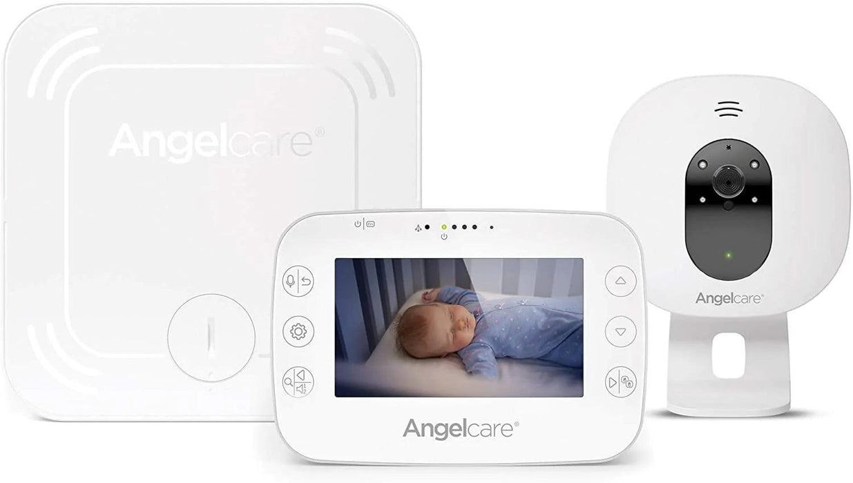 Angel Care® - Angelcare AC327 Baby Movement, Sound and Video Monitor, 4.3” Screen