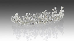 Anja's Dream - Anja's Dream Tiara Fresh Water Pearls Floral