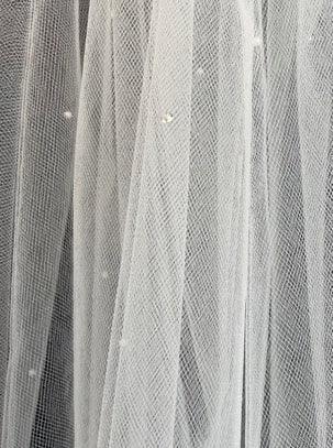 Anja's Dream - Anja's Dream Two tier Veil Pearls & Swarovski (7016)