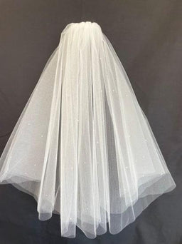 Anja's Dream - Anja's Dream Two tier Veil Pearls & Swarovski (7016)