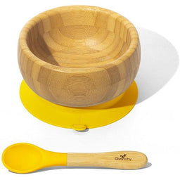 Avanchy® - Avanchy Bamboo Baby Suction Bowl & Spoon Set