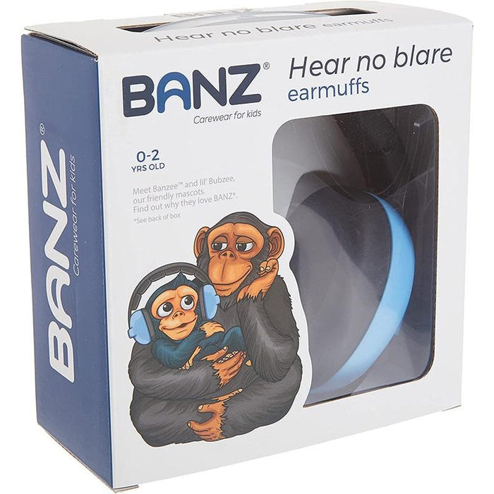 Baby Banz - Baby Banz Hear no Blare Sound Protection Earmuffs - 0-2yrs