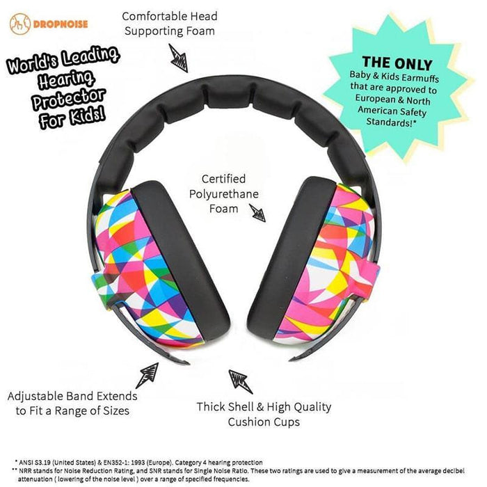 Baby Banz - Baby Banz Hear no Blare Sound Protection Earmuffs - 0-2yrs