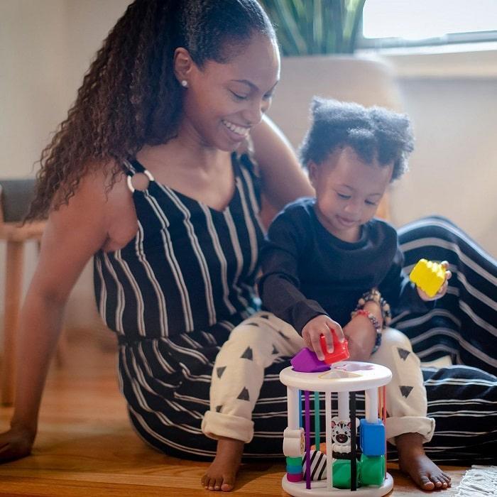Baby Einstein® - Baby Einstein Zen & Cal’s Playground Sensory Shape Sorter