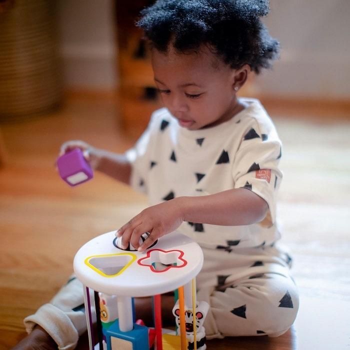 Baby Einstein® - Baby Einstein Zen & Cal’s Playground Sensory Shape Sorter