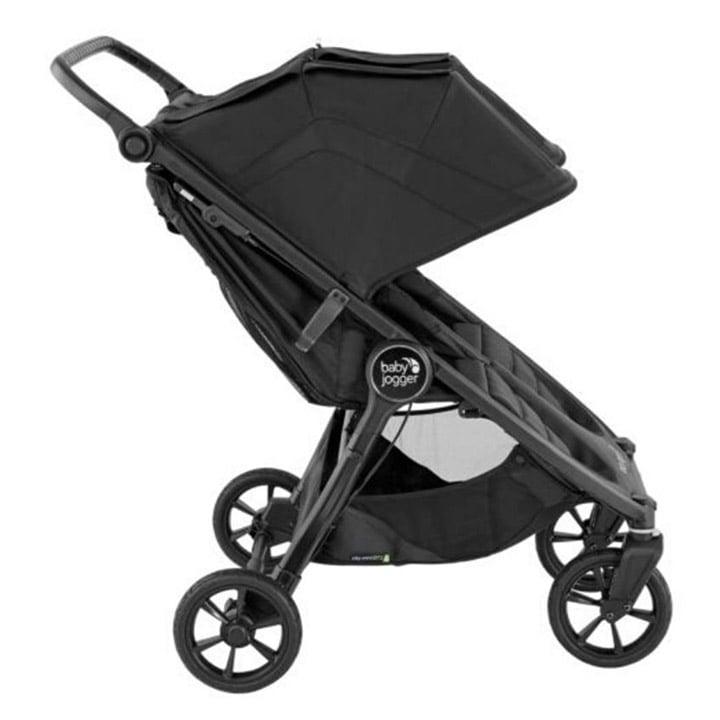 Baby Jogger® - Baby Jogger City Mini GT2 Double Stroller – Jet | All-Terrain, Side-by-Side, One-Hand Fold