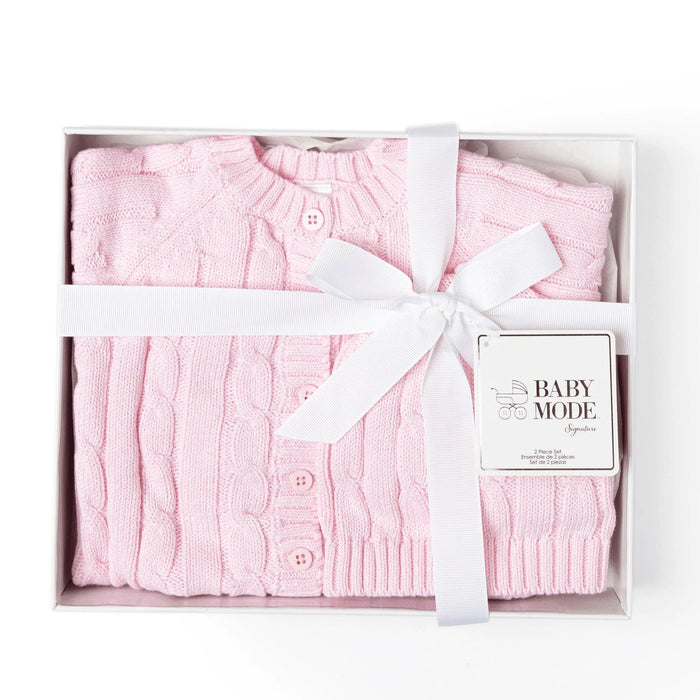 Baby Mode® - Baby Mode 2-Piece Knitted Boxed Set