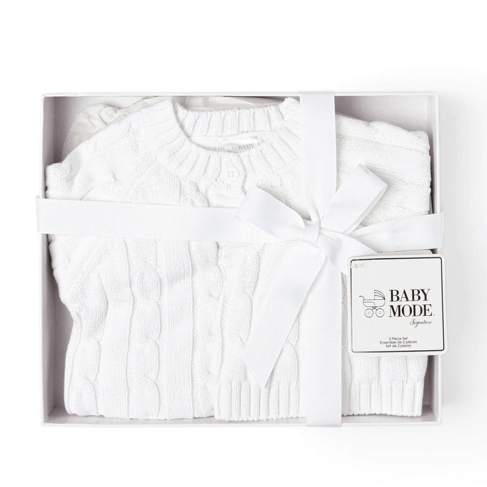 Baby Mode® - Baby Mode 2-Piece Knitted Boxed Set