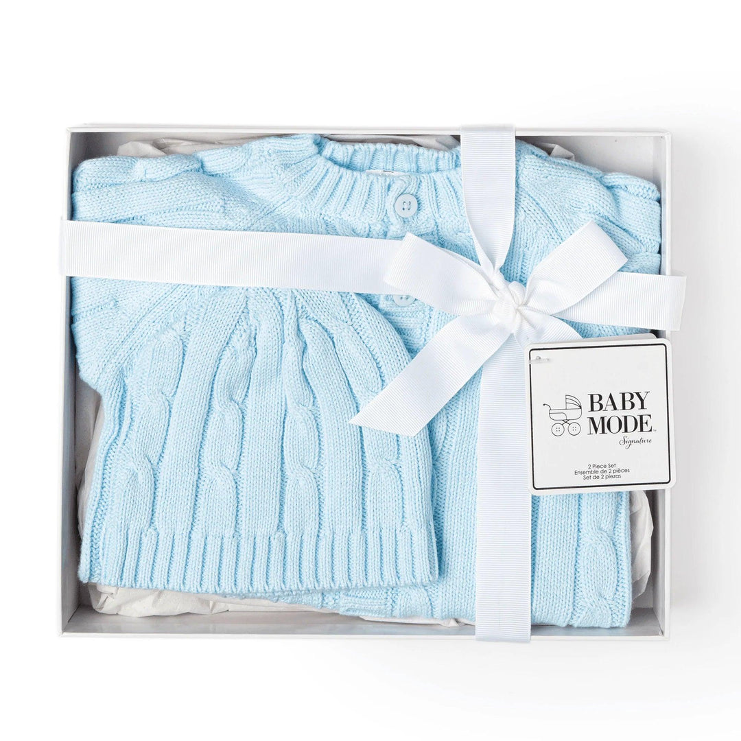 Baby Mode® - Baby Mode 2-Piece Knitted Boxed Set