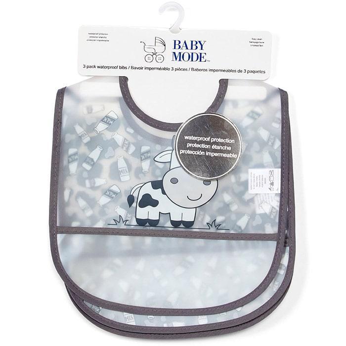 Baby Mode® - Baby Mode 3 Pack Waterproof Bibs