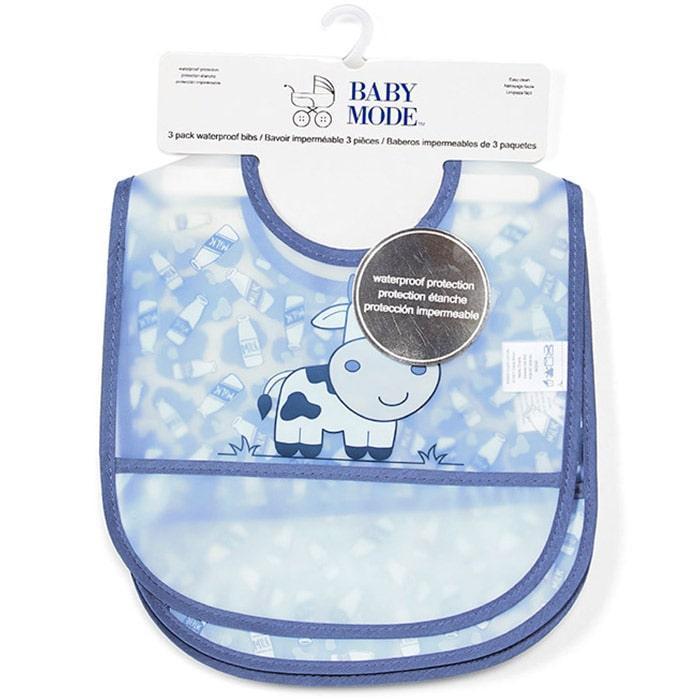 Baby Mode® - Baby Mode 3 Pack Waterproof Bibs