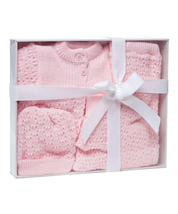 Baby Mode® - Baby Mode 4-piece Knit Baby Gift Set