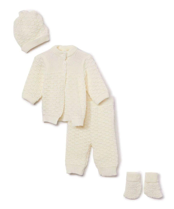 Baby Mode® - Baby Mode 4-piece Knit Baby Gift Set