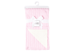 Baby Mode® - Baby Mode Cable Knit Sherpa Blanket