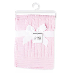 Baby Mode® - Baby Mode Knit Cable Baby Blanket
