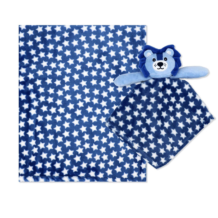 Baby Mode® - Baby Mode Plush Blankie and Blanket Set